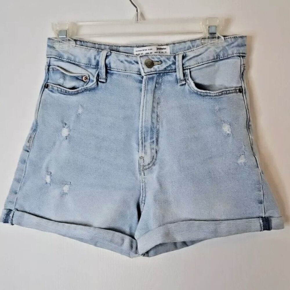 Women's Stradivarius Jean Shorts - Super High Rise - Size 8